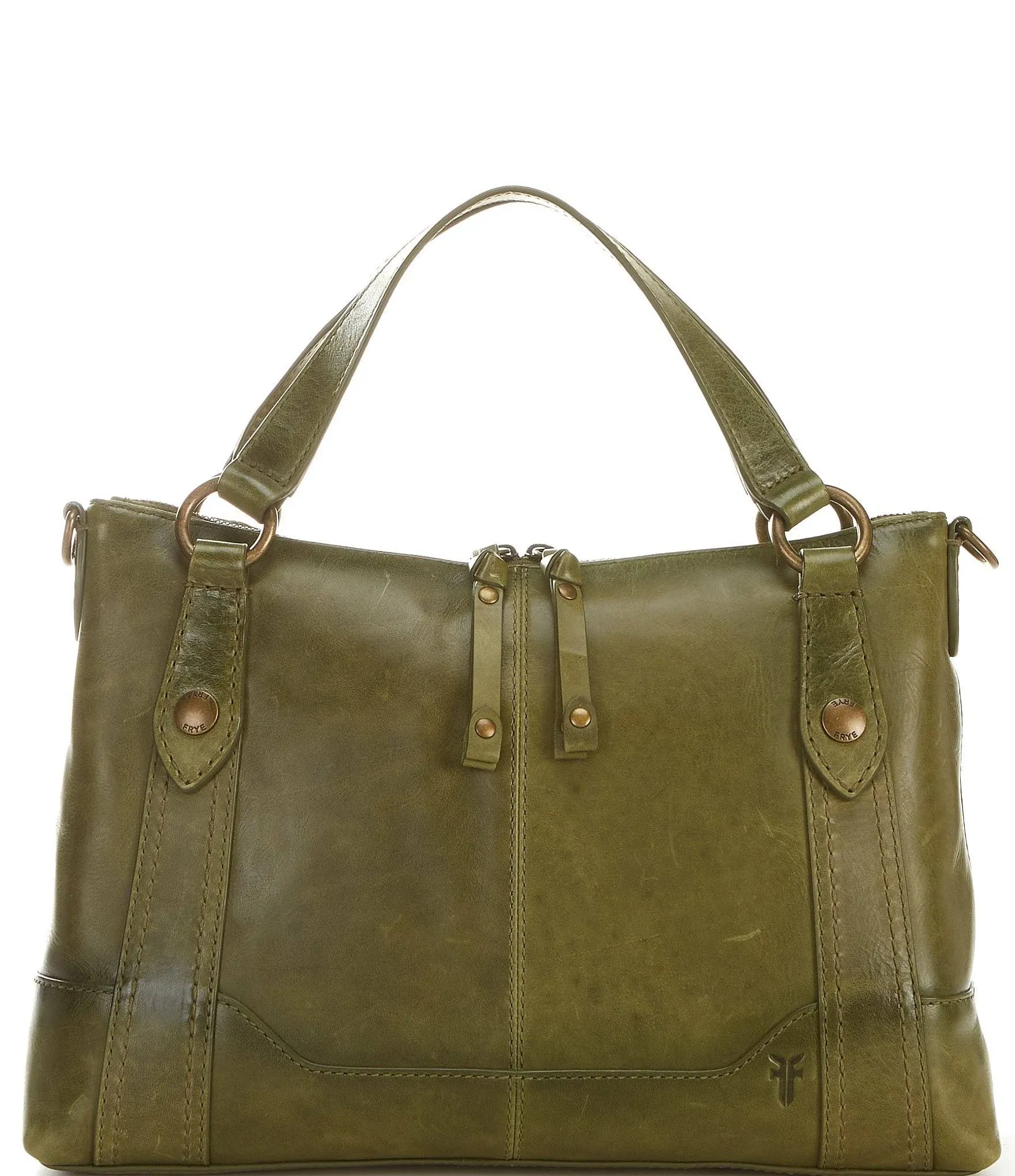 Frye | Melissa Medium Satchel | Marsh