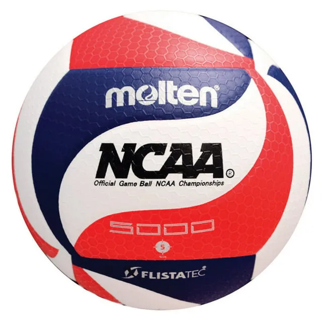 Molten V5M5000-3N Flistatec NCAA Volleyball - Red/White/Blue