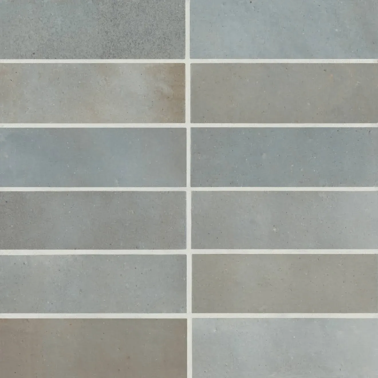 Celine 2" x 6" Matte Porcelain Floor & Wall Tile Bedrosians Color: Blue