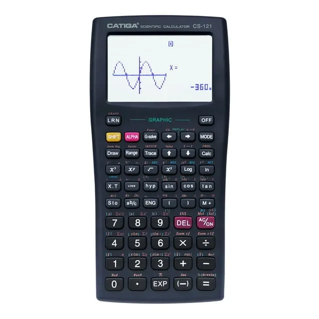 CATIGA Scientific Calculator with Graphic Functions