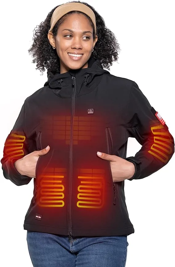 12-Volt Women's Soft Shell Heated Jacket