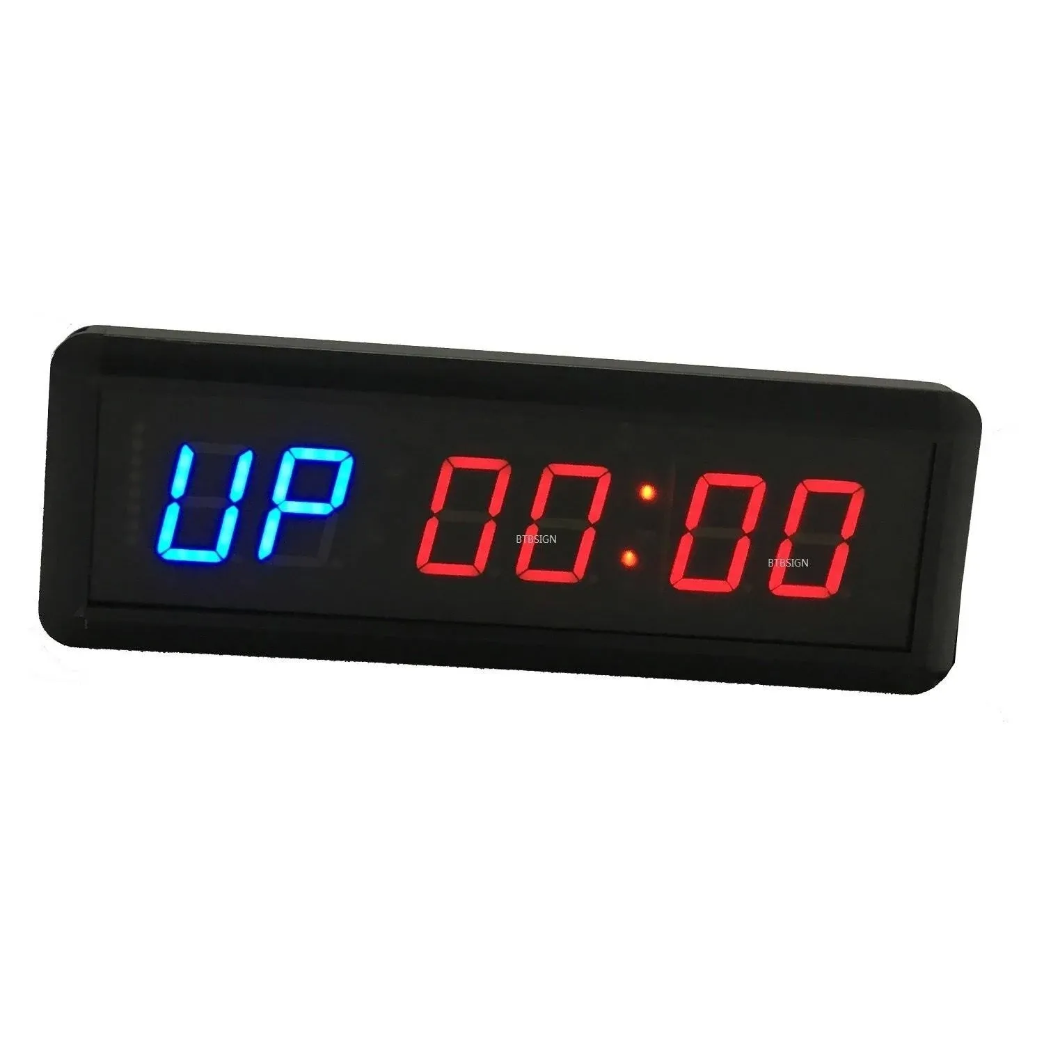 BTBSIGN LED Interval Timer Count Down/Up Clock Stopwatch with Remote for Home...