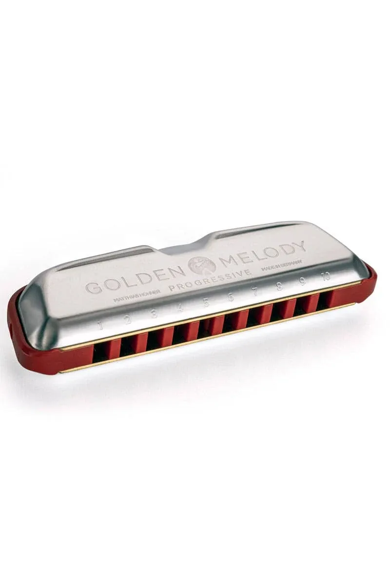 Hohner M544BX-A Golden Melody Harmonica Key of A