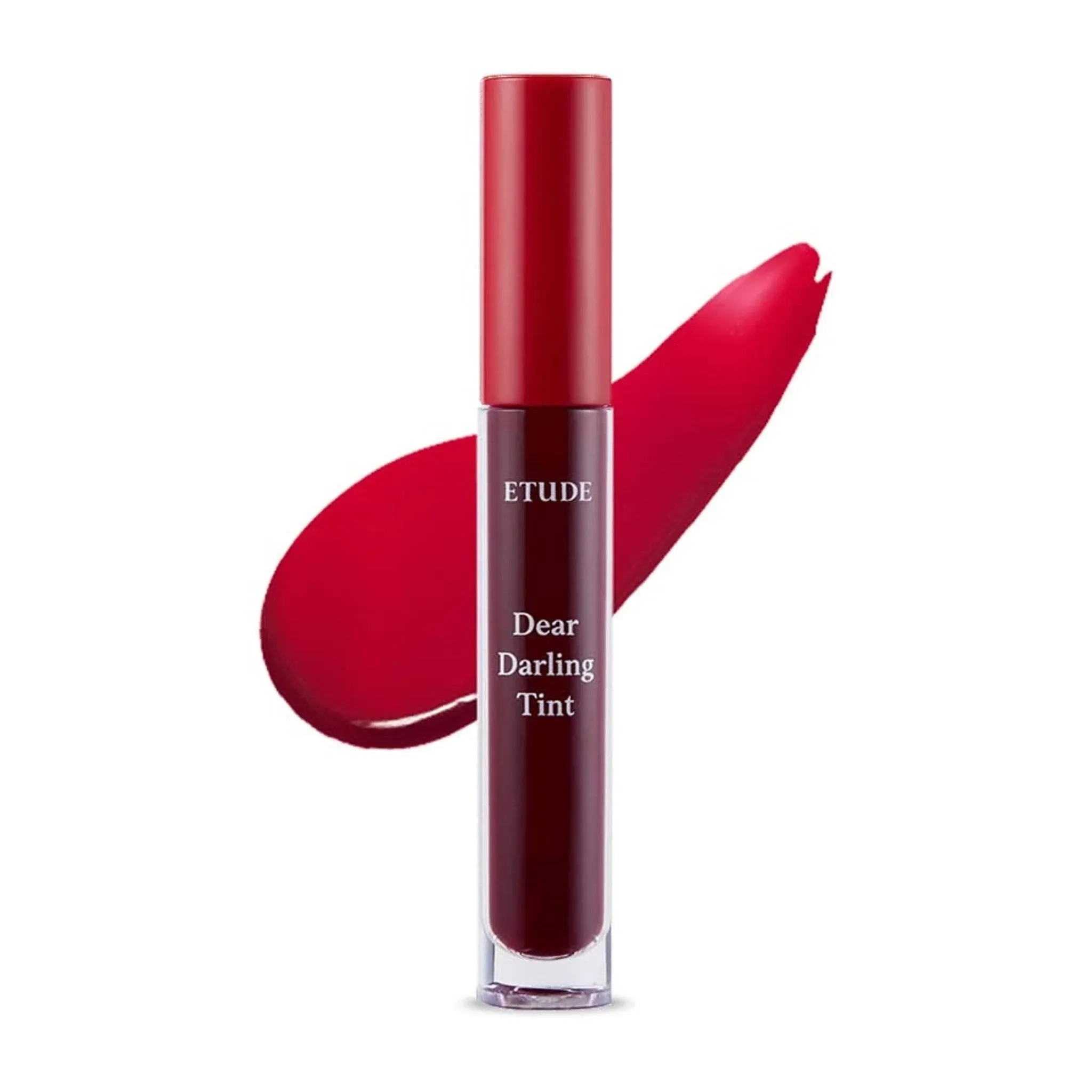 ETUDE HOUSE Dear Darling Water Gel Tint #RD302 Dracula Red Lip Stain Vivid Tint