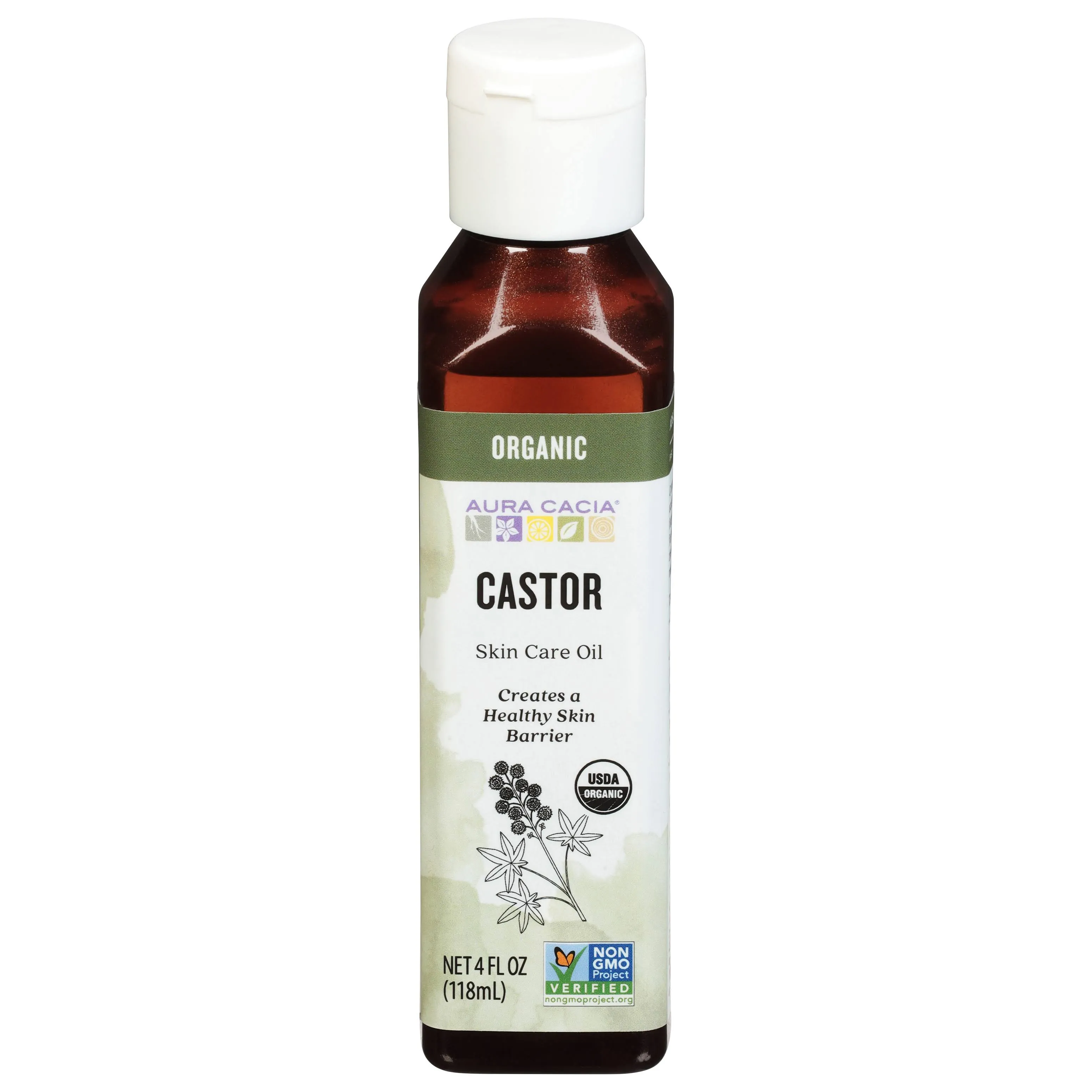 Aura Cacia Organic Castor Oil Skin Care