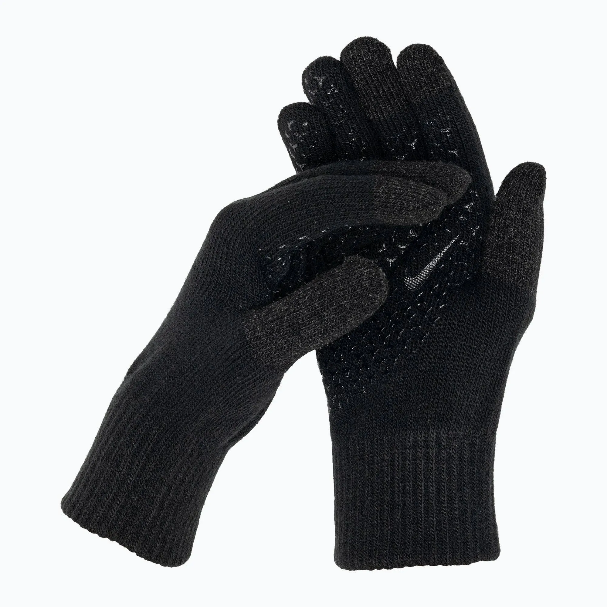 Nike Knitted Tech and Grip 2.0 Gloves Black - S-M