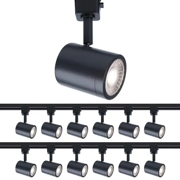 WAC Lighting Charge LED Lv Track Head, H Track Black / 12