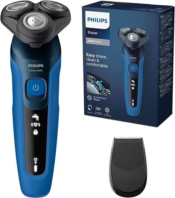 Philips Series 5000 Wet & Dry Electric Shaver with Multigroomer