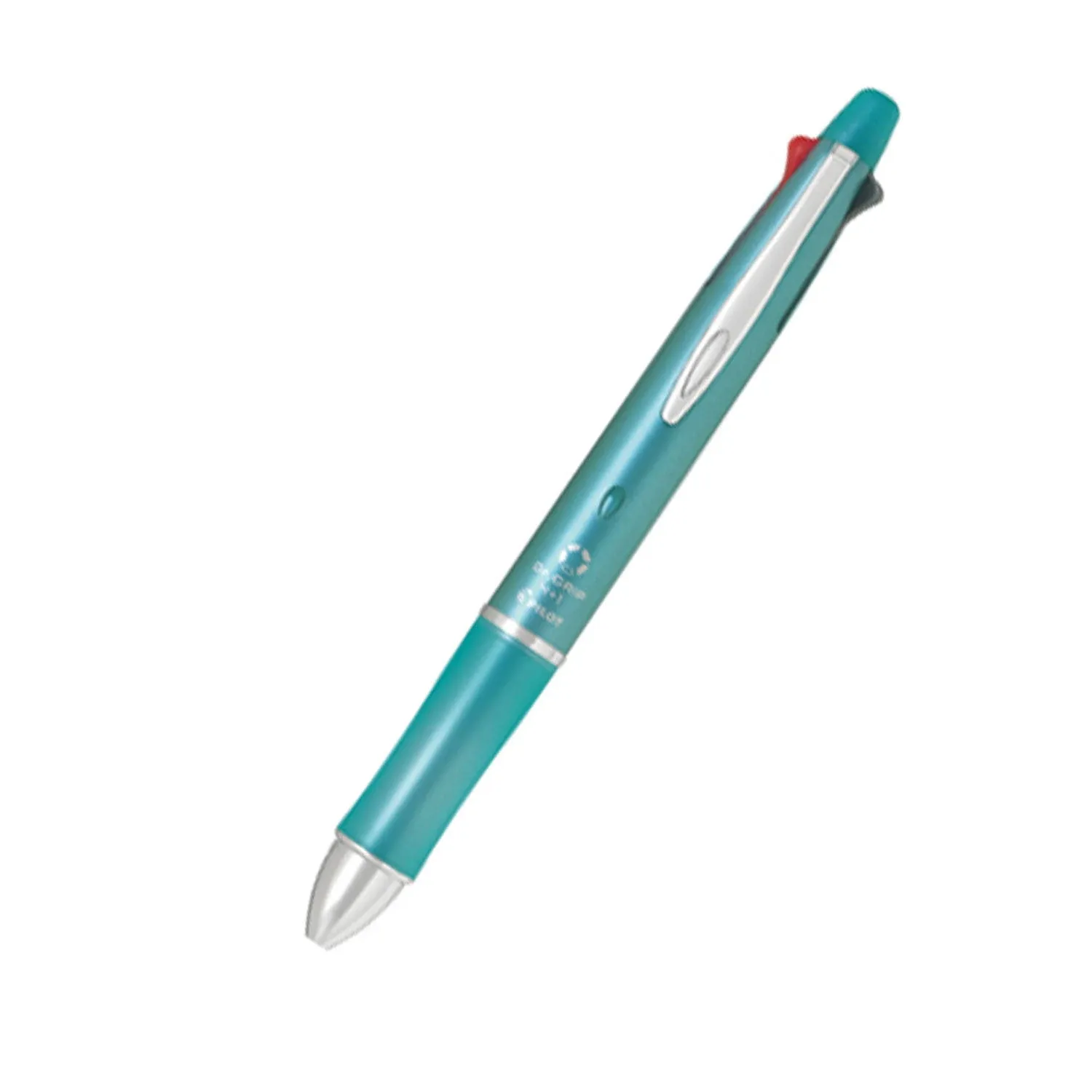 Pilot Dr. Grip 4+1 4 Color 0.5 mm Ballpoint Multi Pen + 0.5 mm Pencil - Mint Green