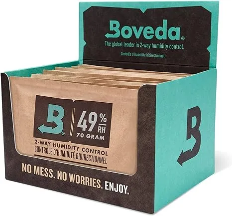 Boveda 2-Way Humidity Control for Guitars 49% RH 12-Pack