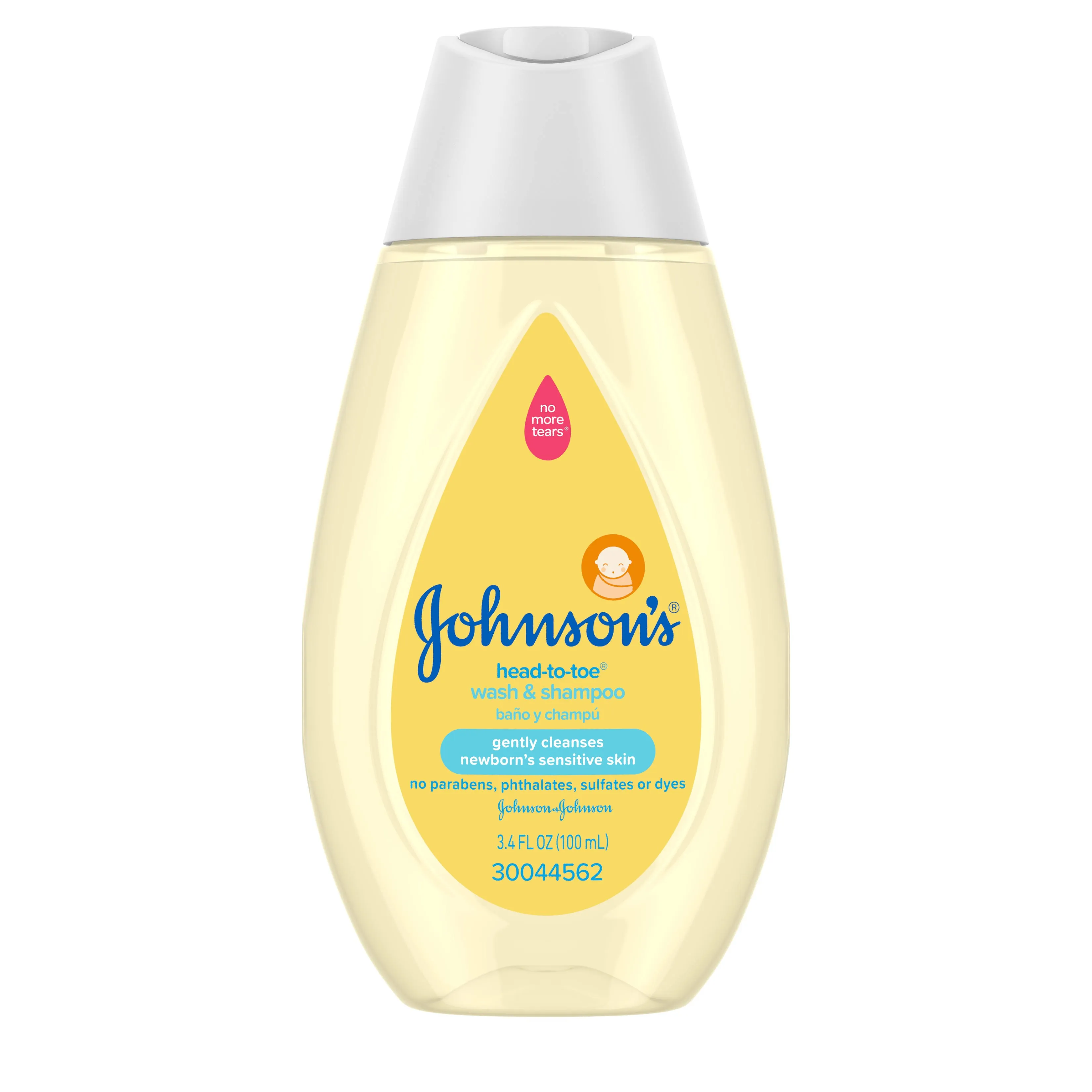 Johnson's Baby Head-To-Toe Gentle Body Wash & Shampoo - 13.6 fl oz