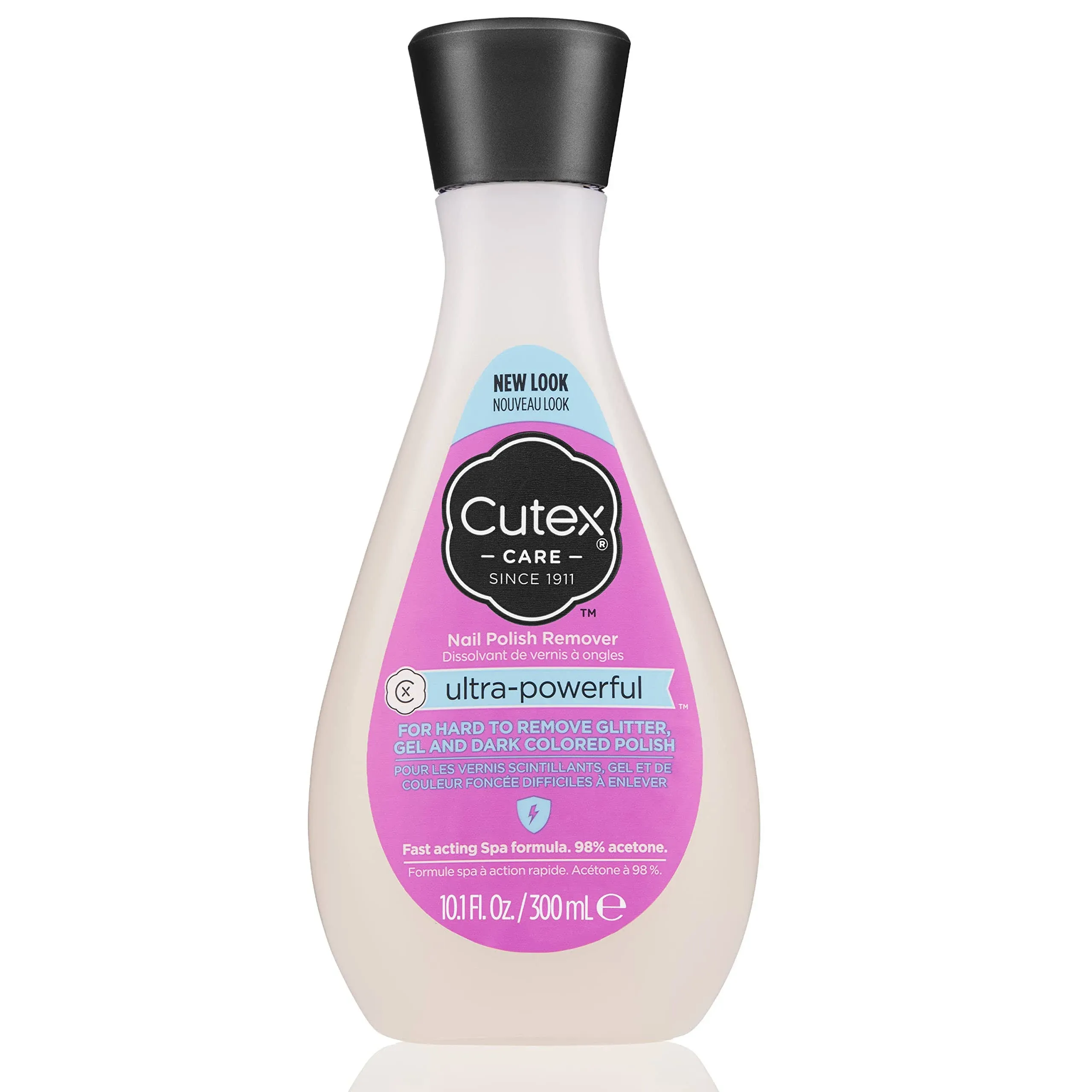 Cutex Ultra Powerful Nail Polish Remover - 10.1 fl oz