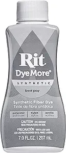 12 Pack: Rit® DyeMore™ Synthetic Fabric Dye in Frost Gray | 7 fl oz | Michaels®