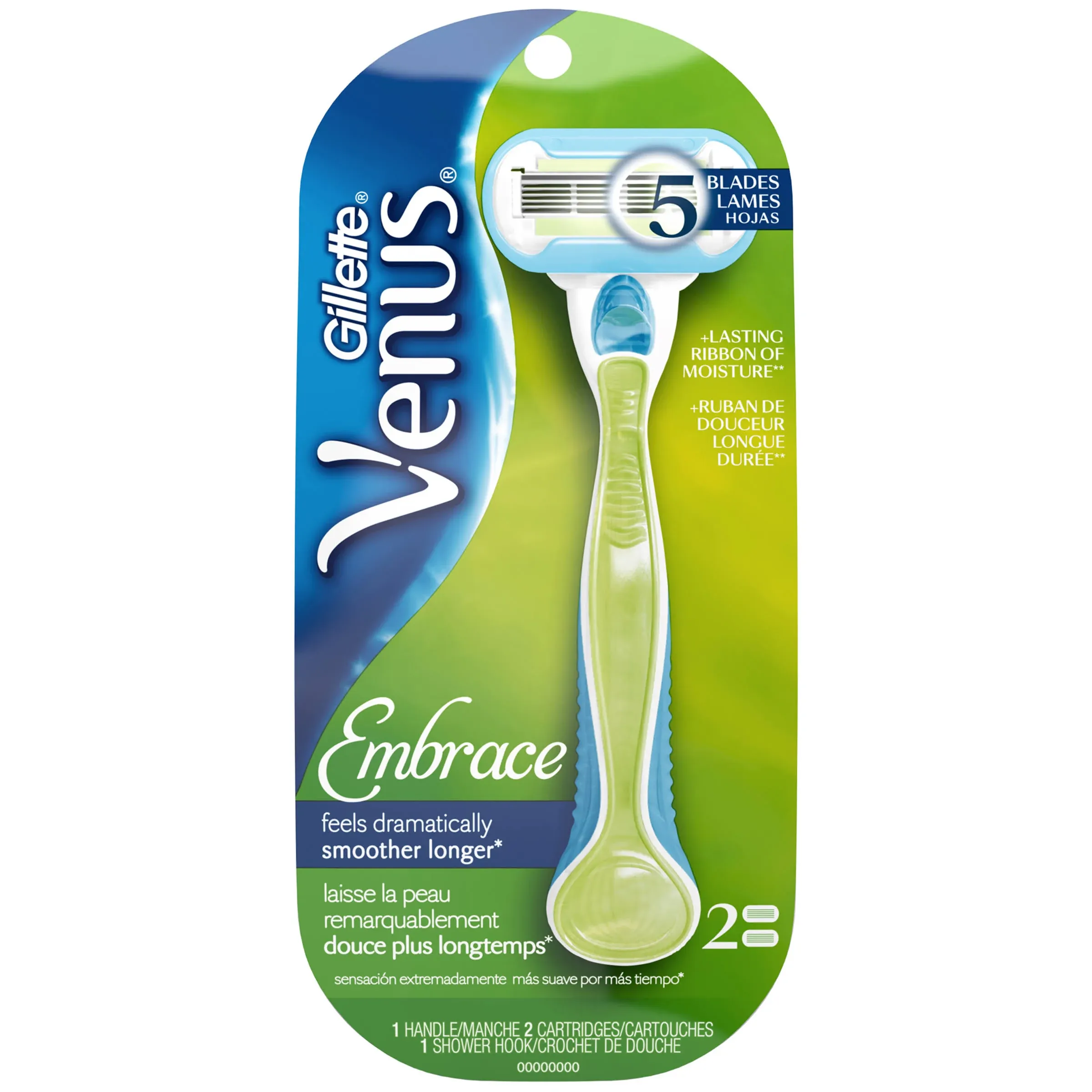 Gillette Venus Embrace Women's Razor - 2 count