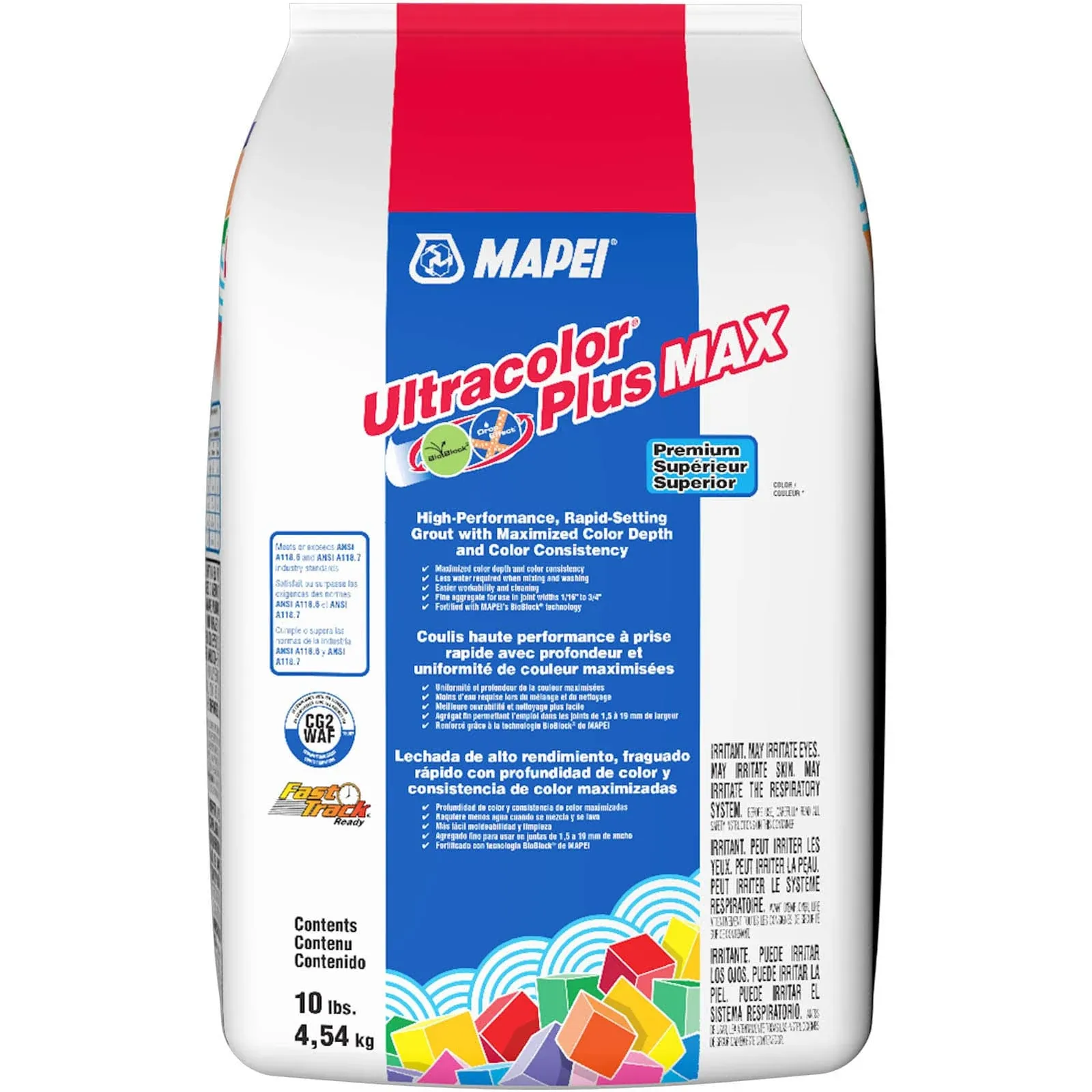 Mapei Ultracolor Plus Max Grout - 10 lbs (118 - Jet Black)