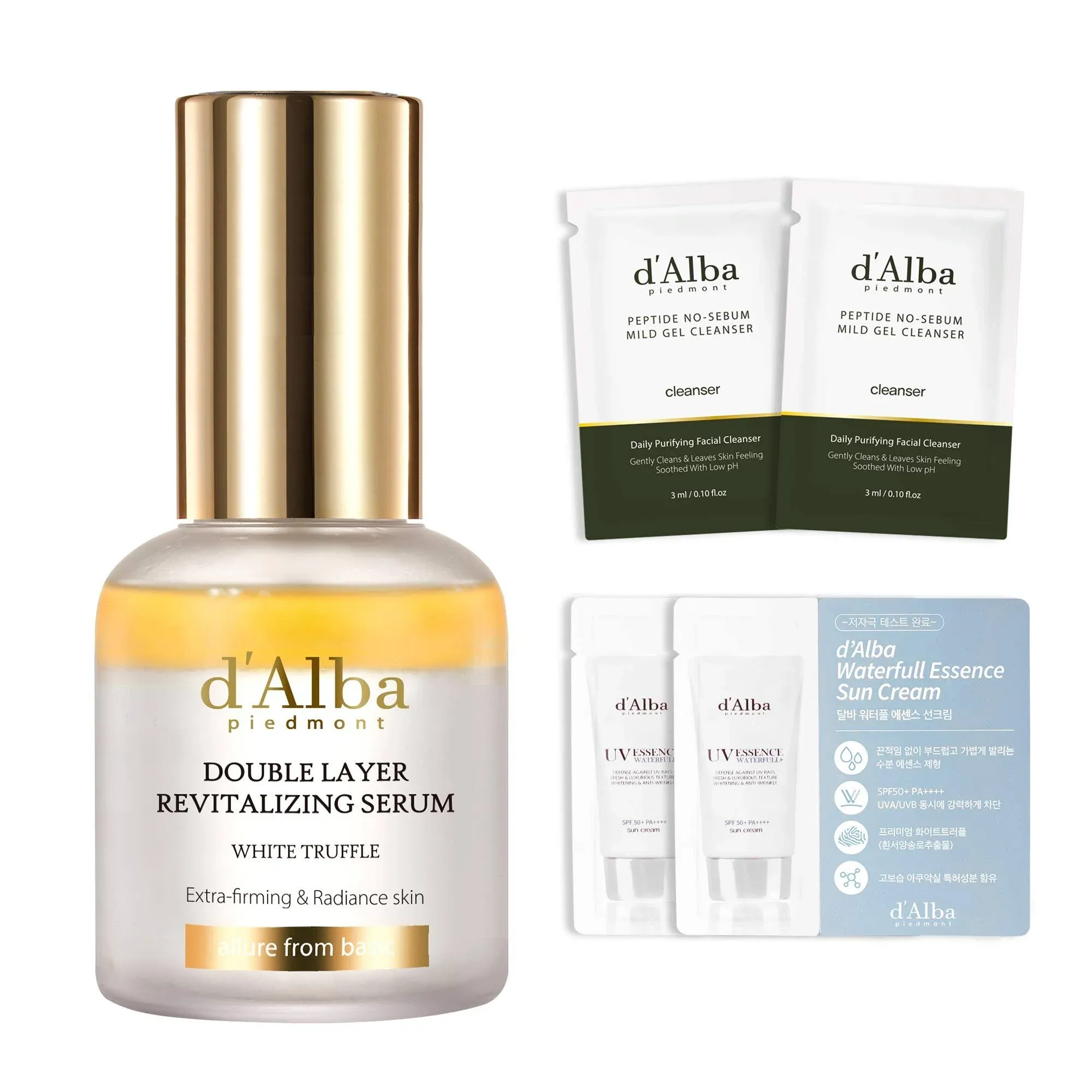 d'Alba White Truffle Double Layer Revitalizing Serum