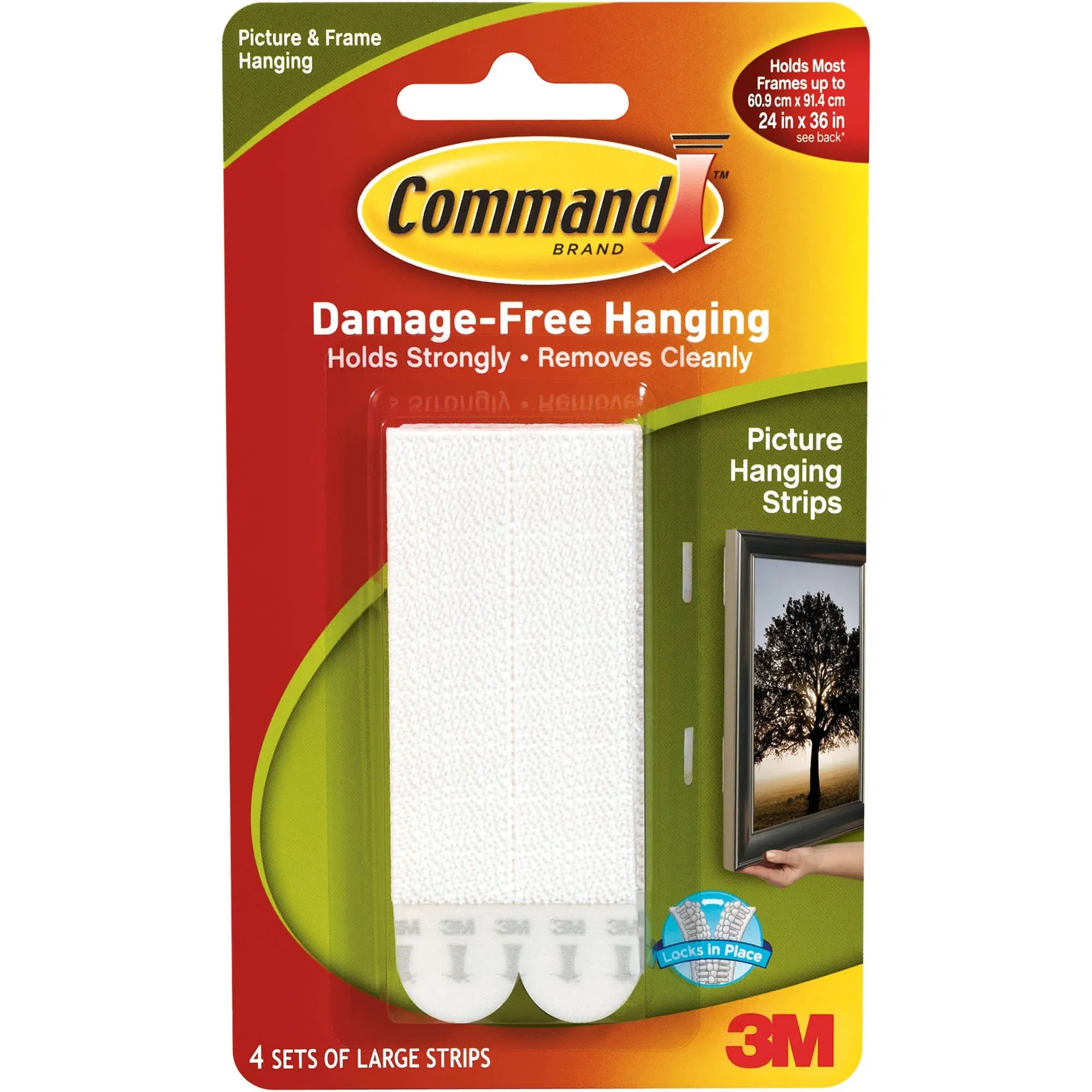 Command Large Picture Hanging Strips