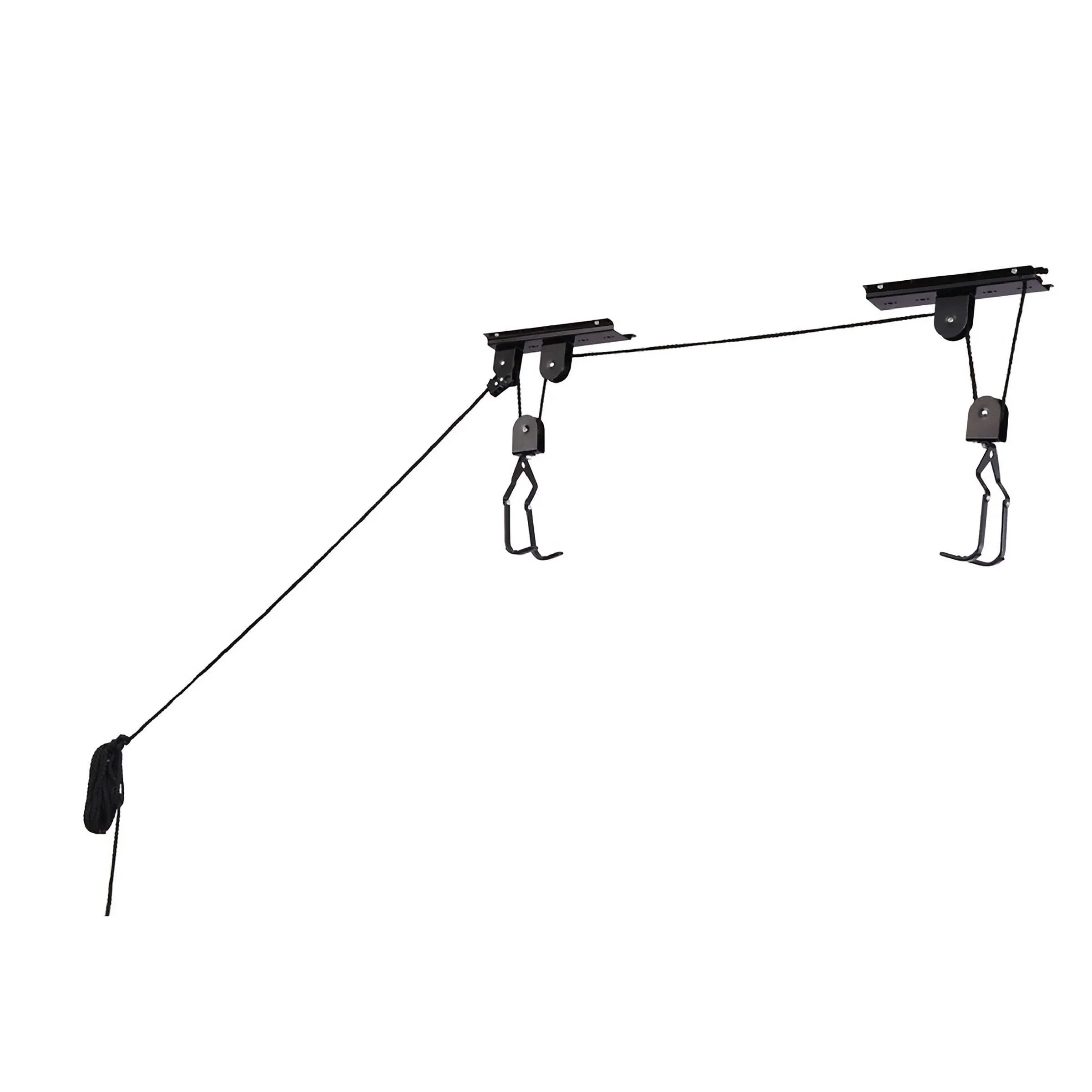 Bike Hanger – Overhead Hoist Pulley System with 100Lb Capacity for Bicycles or L