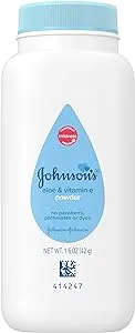 Johnson's Baby Aloe & Vitamin E Powder 1.5 oz