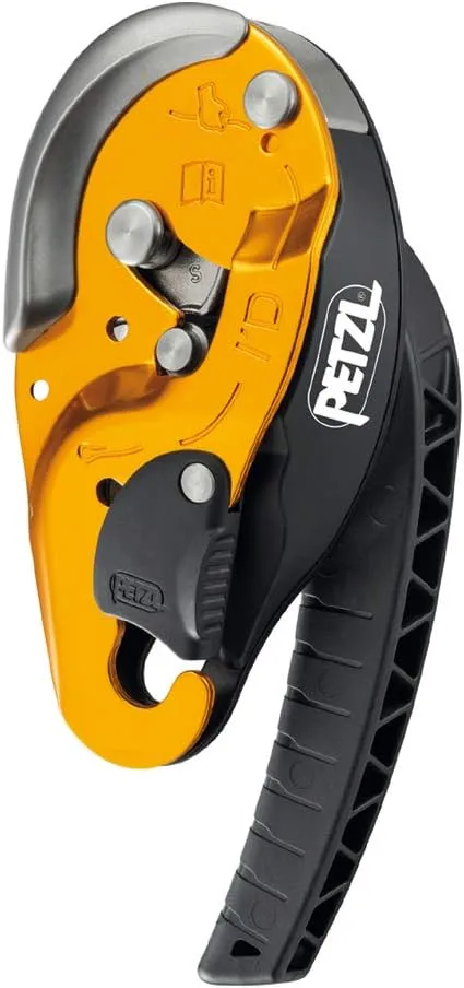 Petzl Unisex_Adult D020AA00 I'd S Descender, Solid, Einheitsgröße