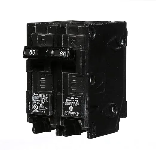 Q260 60-Amp Double Pole Type QP Circuit Breaker