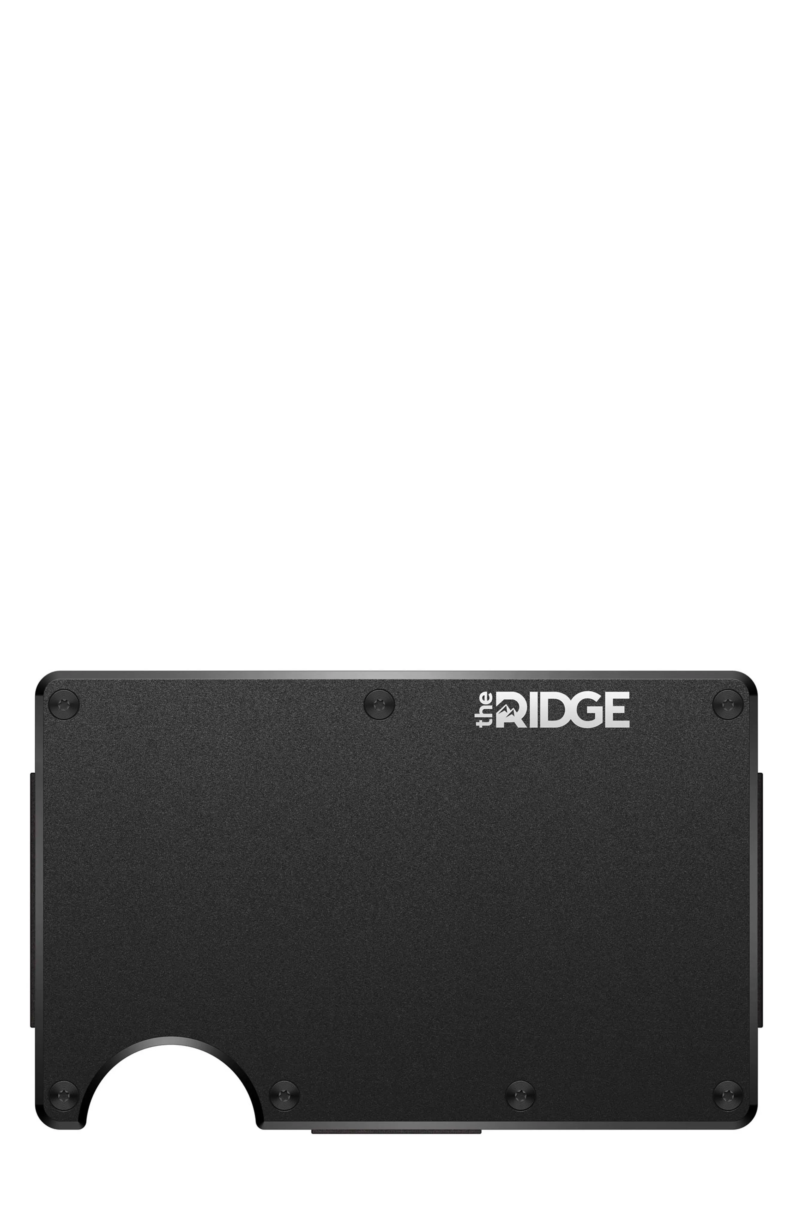 Ridge Aluminum Cash Strap Wallet Royal Black