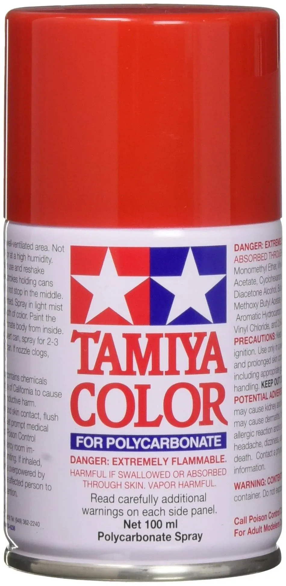 Tamiya PS-2 Polycarbonate Spray Red