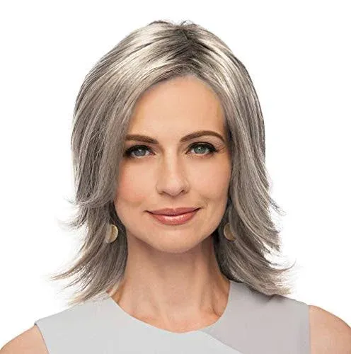 Top Perfect Hair Topper Color GL 51-56 SUGARED PEWTER - Gabor Wigs 10"