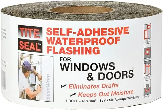 Tite Seal Self-Adhesive Waterproof Flashing TS4100