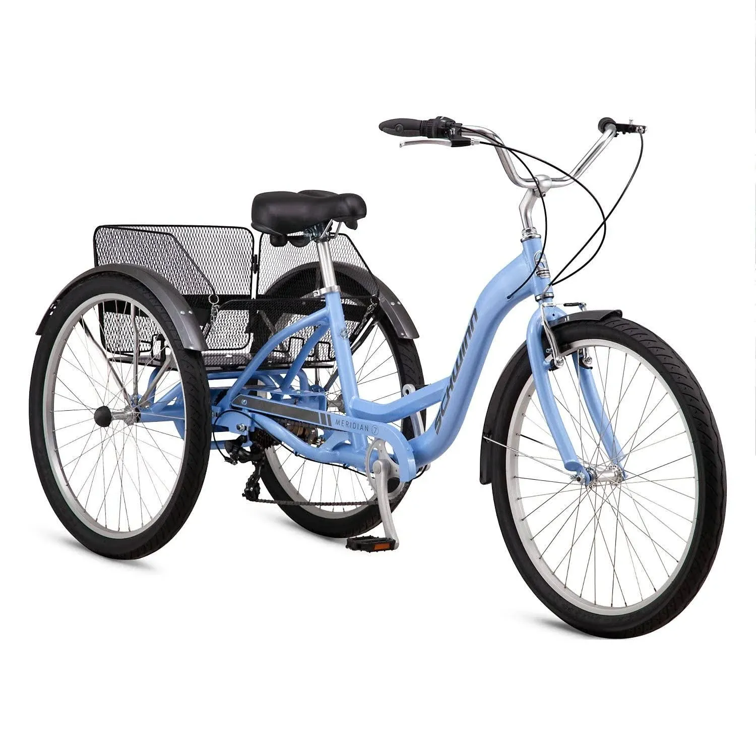 Schwinn Meridian Adult Trike, Three Wheel Cruiser Bike, 7-Speed, 26-inch Wheels