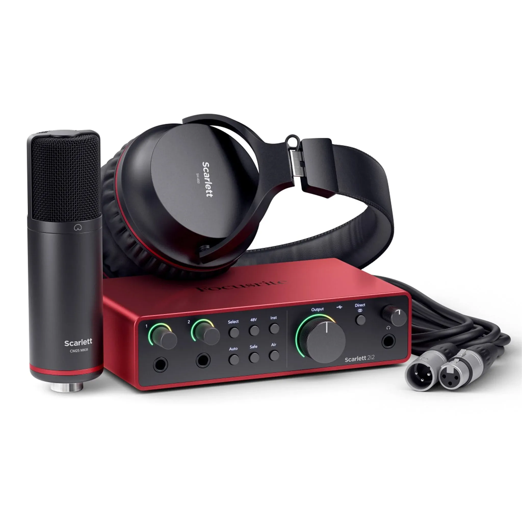 Focusrite Scarlett 2i2 4th Gen USB Audio Interface