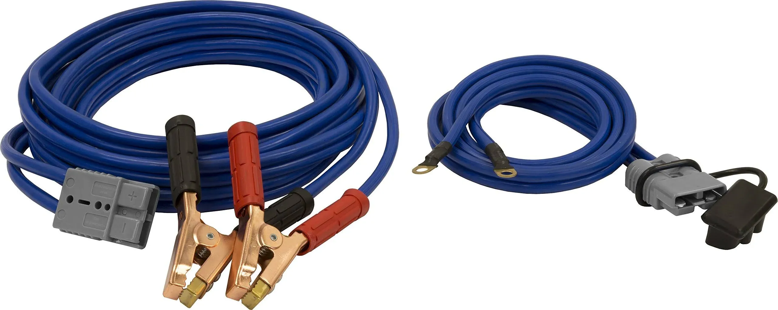 Buyers® 5601025 - 28&#039; 4 AWG Long Booster Cables with Gray Quick Connect