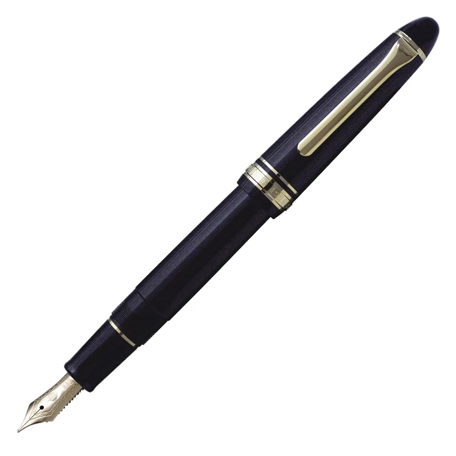 Sailor Fountain Pen Profit Light with Gold Trim Shining Blue Extra Fine 11-1038-140