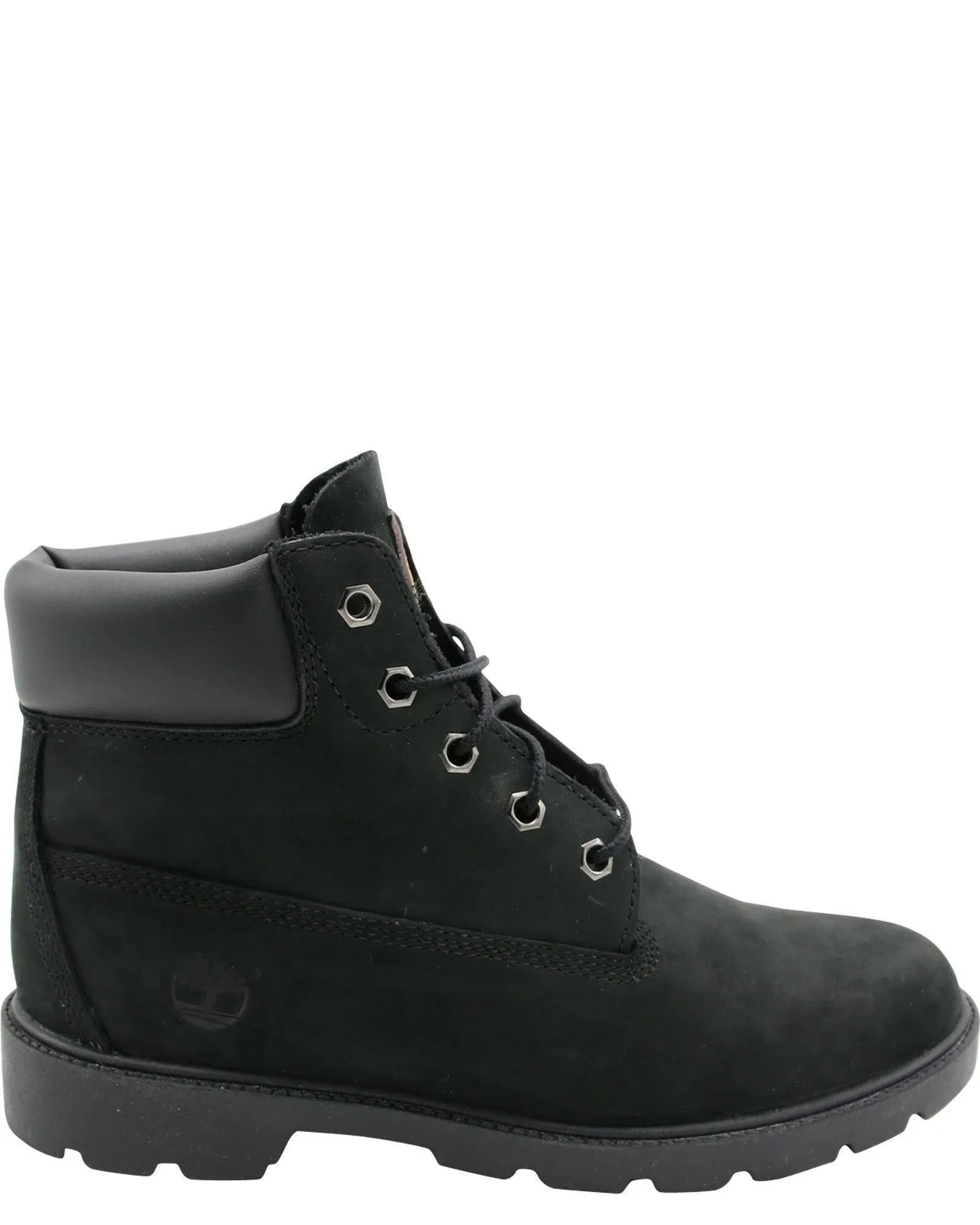 Timberland 6-Inch Classic Black Kids& Boot 4.5