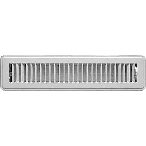 Hartford Ventilation Floor Register Vent 2” X 14” - Heavy Duty Walkable Heat