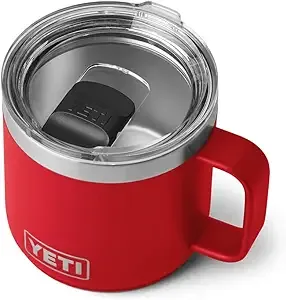 Yeti Rambler 14 oz Stackable Mug - Rescue Red