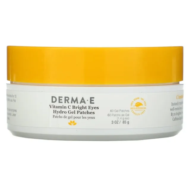 Vitamin C Bright Eyes Hydro Gel Patches  3 Oz By Derma e