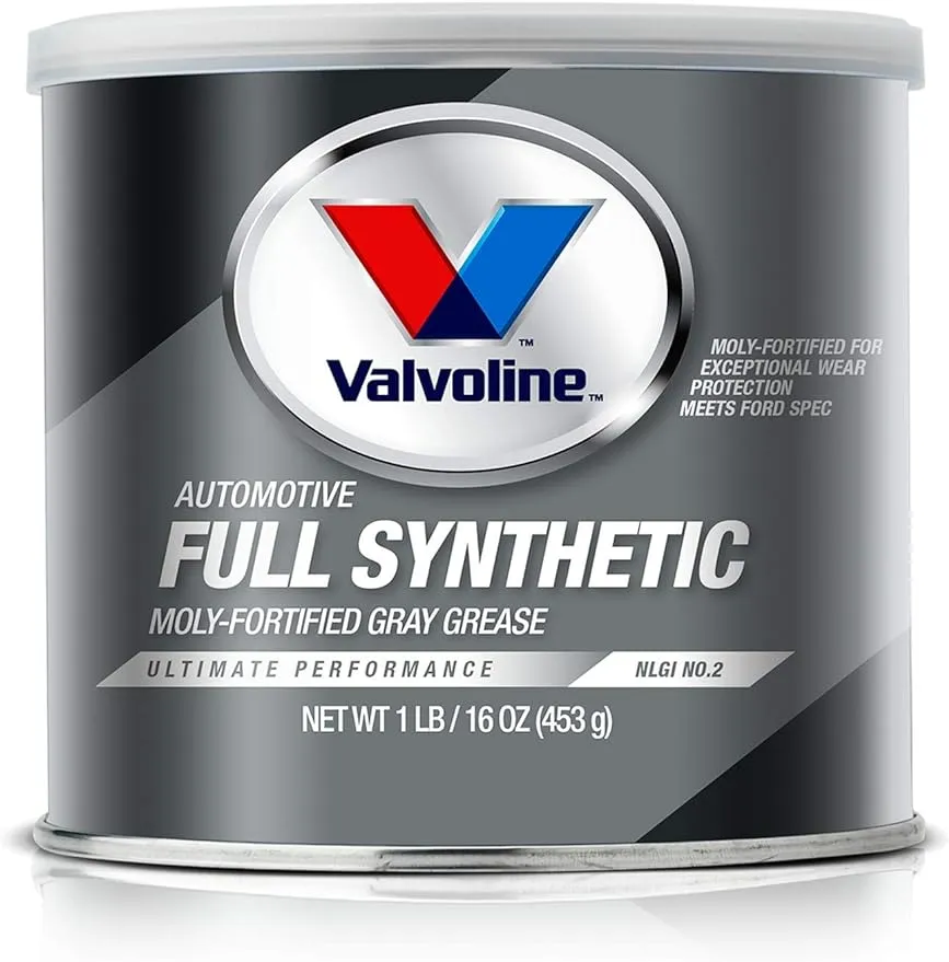 Valvoline - VV986 Moly-Fortified Gray Full Synthetic Grease 1 LBValvoline - VV986 Moly-Fortified Gray Full Synthetic…