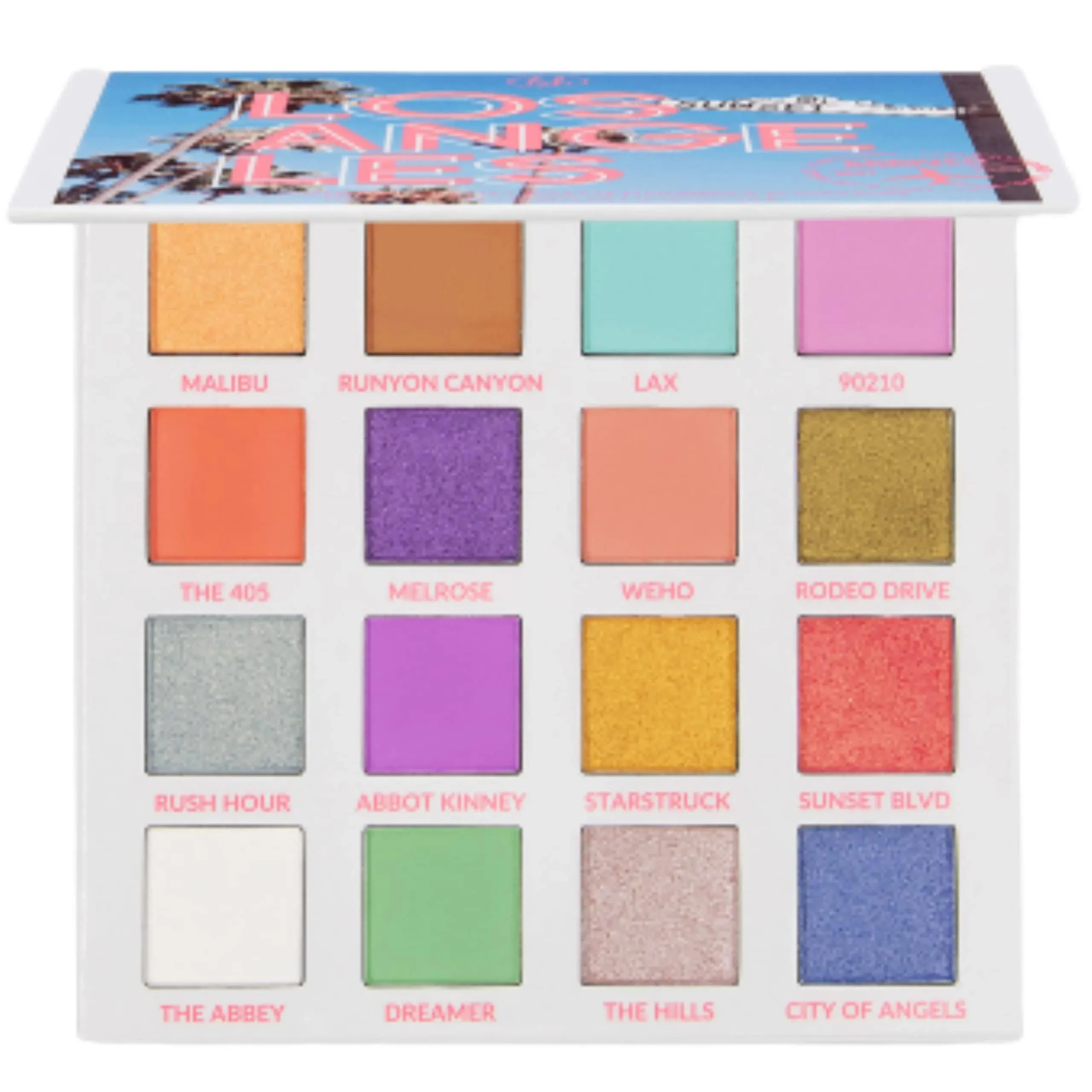 BH Cosmetics bh Lost in Los Angeles - 16 Color Shadow Palette