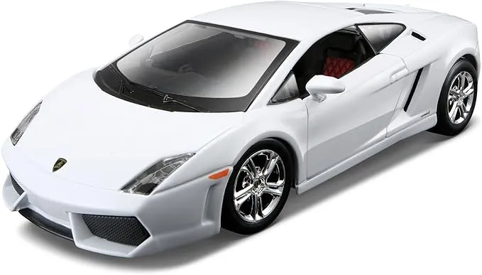 Maisto 1:24 Scale Assembly Line Lamborghini Gallardo LP 560-4 Diecast Model Kit, White