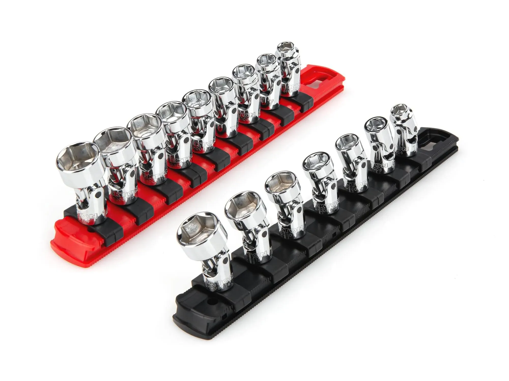 Tekton SHD90205 1/4 in. Drive Universal Joint Socket Set (16-Piece)