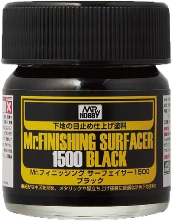 Mr. Hobby Mr. Finishing Surfacer 1500 Black