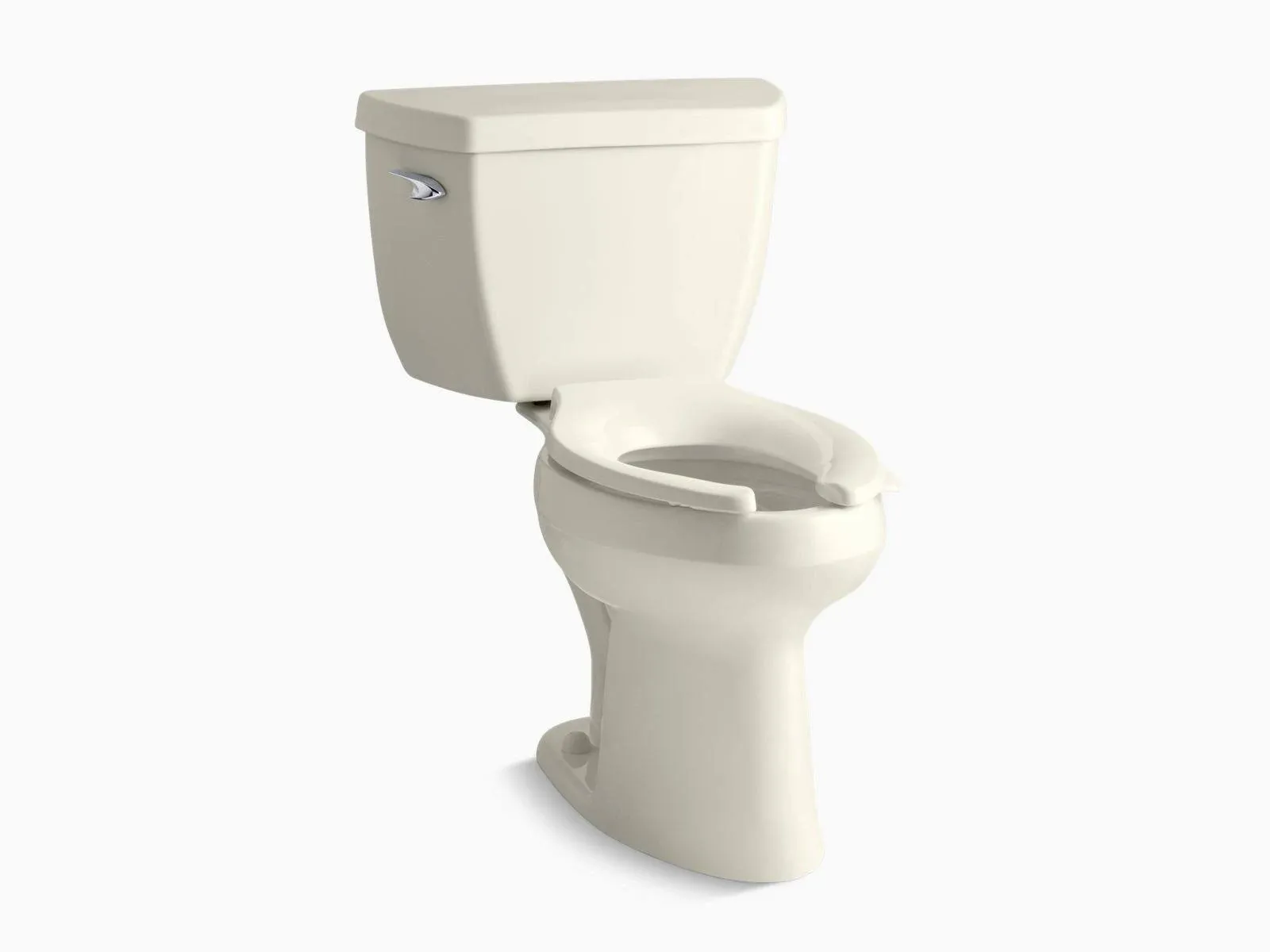 Kohler K-3493-96 Biscuit Highline Classic Two-Piece Elongated Toilet, 1.6 GPF