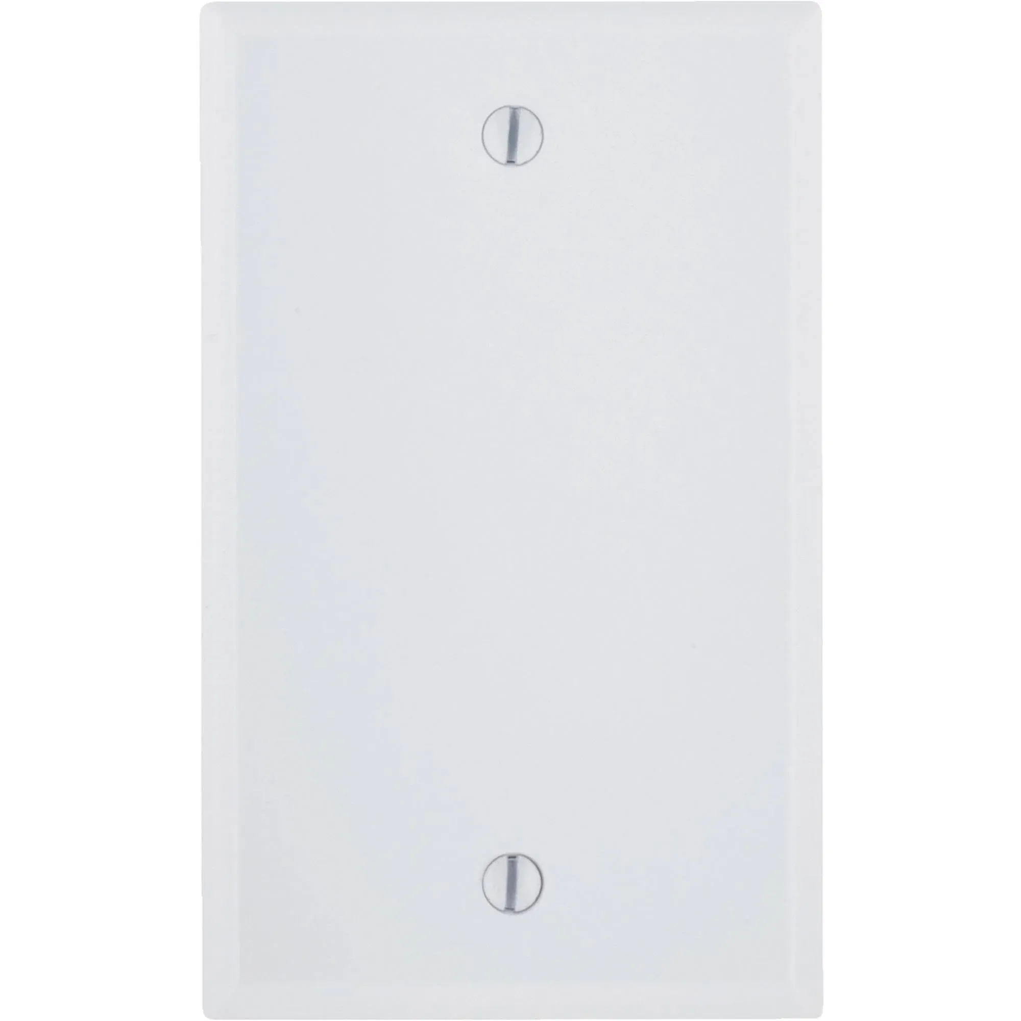 Leviton White 1 gang Thermoset Plastic Blank Wall Plate 1 pk