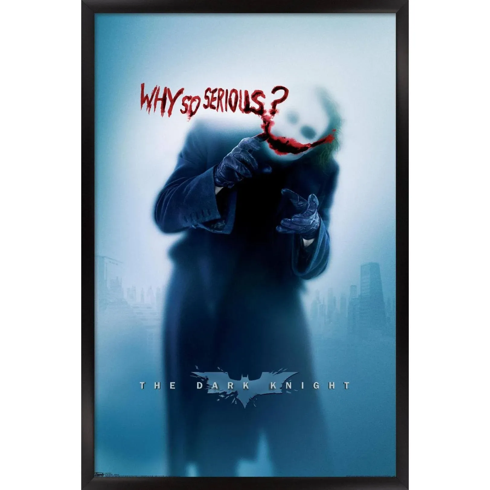 Trends International Dc Comics The Dark Knight The Joker Why So Serious Wall Poster