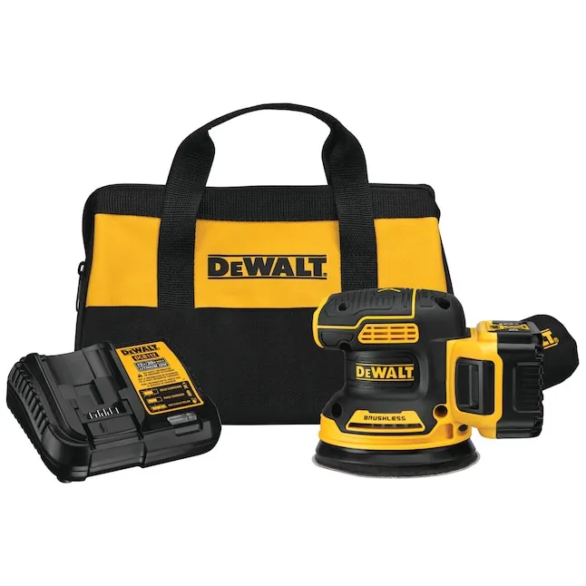 Dewalt 20V MAX XR 5" Cordless Random Orbital Sander Kit DCW210