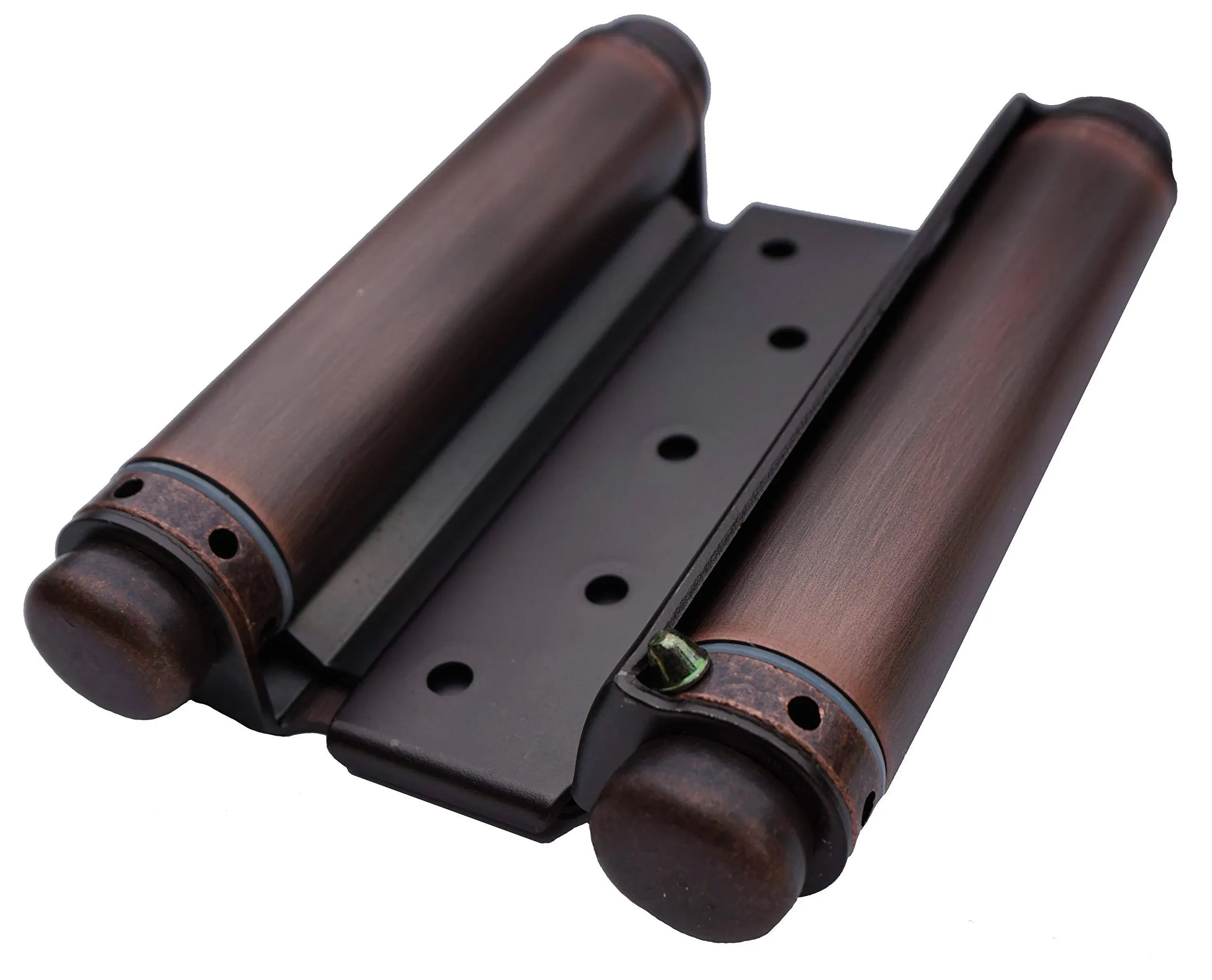 Cafe Door 5&#034; Spring Hinge in Exclusive Oil Rubbed Bronze Finish, Double Acting B