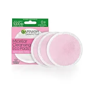 Garnier SkinActive Micellar Cleansing Reusable Eco Pads - 3 ct