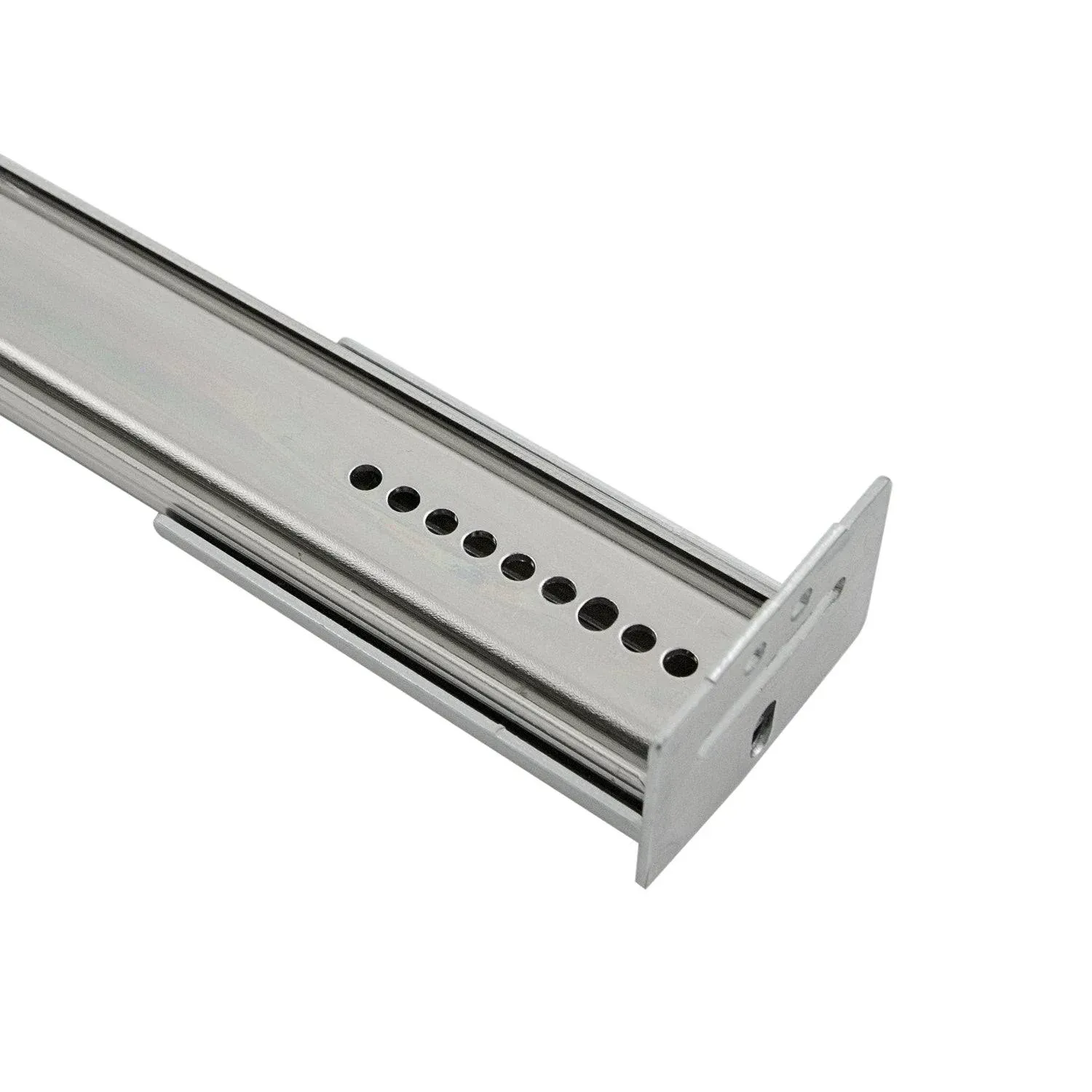 Hickory Hardware 20 in. Cadmium Center Mount Drawer Slide