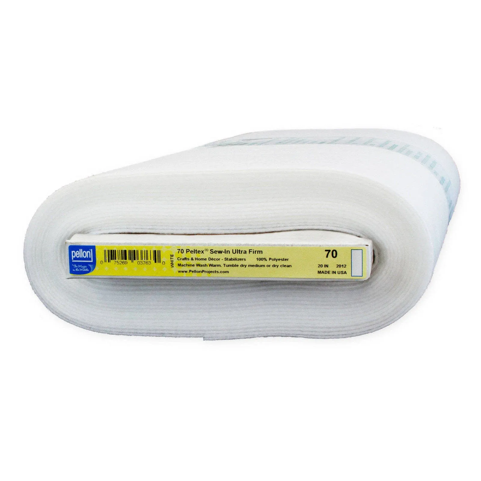 Pellon Peltex Sew-In Ultra Firm White Stabilizer Yardage